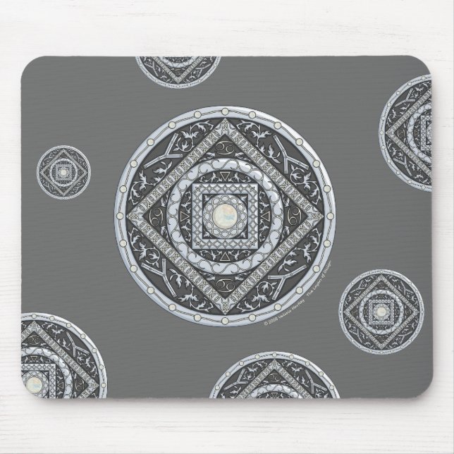 Alfombrilla De Ratón Mandala Mousepad (Frente)