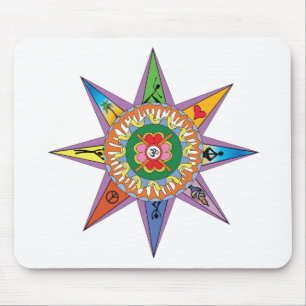 Alfombrilla De Ratón Mandala Mousepad de la yoga