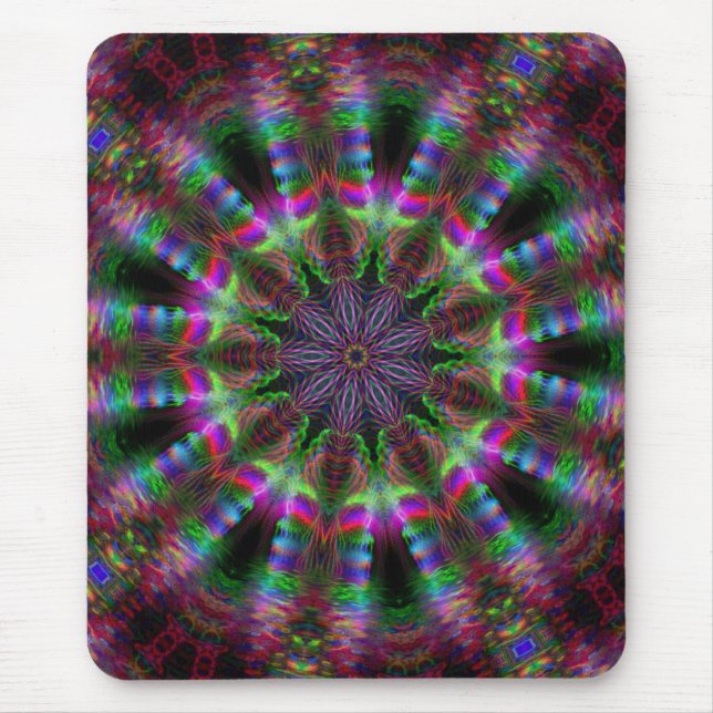 Alfombrilla De Ratón Mandala Mousepad del arco iris (Frente)