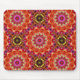 Alfombrilla De Ratón MANDALA Rojo