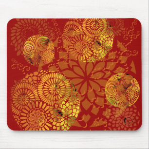 Alfombrilla De Ratón Mandalas Mousepad del oro
