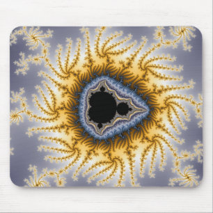 Alfombrilla De Ratón Mandel Azul - Mousepad Fractal