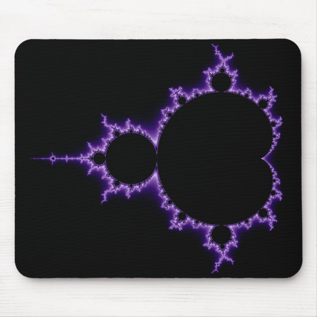 Alfombrilla De Ratón Mandelbrot eléctrico Mousepad determinado (Frente)