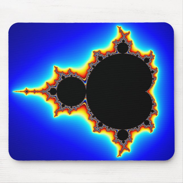 Alfombrilla De Ratón Mandelbrot original fijó 03 - fractal Mousepad (Frente)