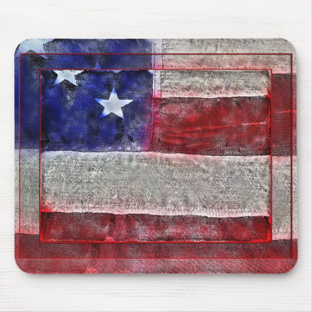 Alfombrilla De Ratón Manera americana (Frente)