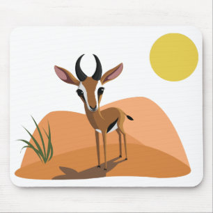 Alfombrilla De Ratón Mango el Gazelle