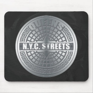 Alfombrilla De Ratón Manhole Covers Queens