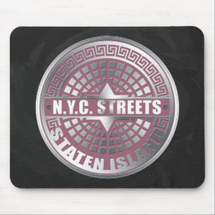 Alfombrilla De Ratón Manhole Covers Staten Island