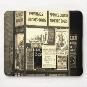 Alfombrilla De Ratón Manicura Pro-Unión de la Ventana de la Tienda 1912