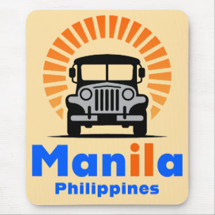 Alfombrilla De Ratón Manila Filipinas Sudeste Asiático