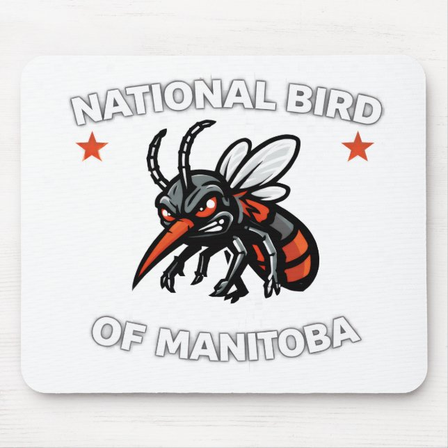 Alfombrilla De Ratón Manitoba National Bird Mouse Pad (Frente)