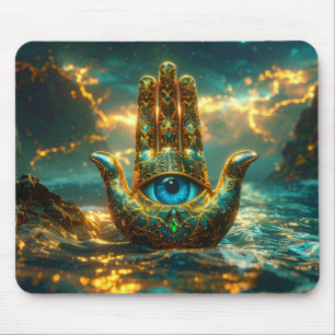 ALFOMBRILLA DE RATÓN MANO DE JAMSA – MANO DE FÁTIMA – ZEN BUDISMO