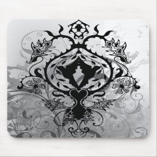 Alfombrilla De Ratón Mano dibujada: Cojín de ratón de la paloma de la