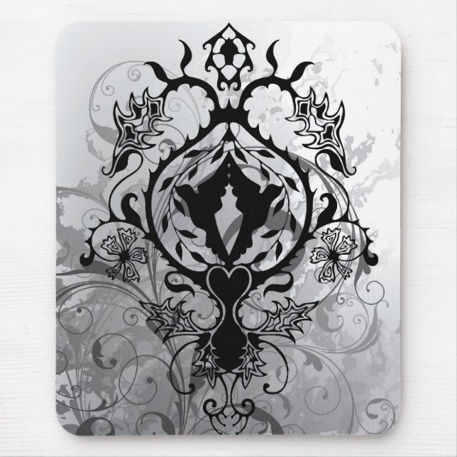 Alfombrilla De Ratón Mano dibujada: Cojín de ratón de la paloma de la (Frente)