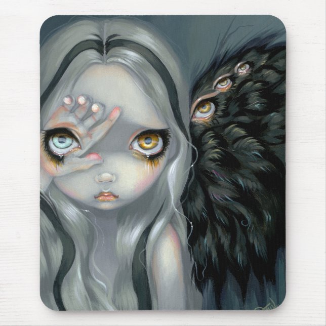 Alfombrilla De Ratón "Mano divina" Mousepad (Frente)