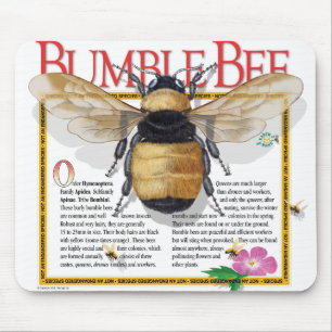 Alfombrilla De Ratón Manosee la abeja Mousepad