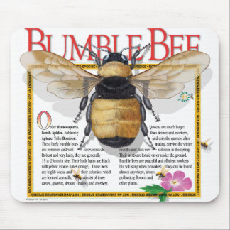 Alfombrilla De Ratón Manosee la abeja Mousepad