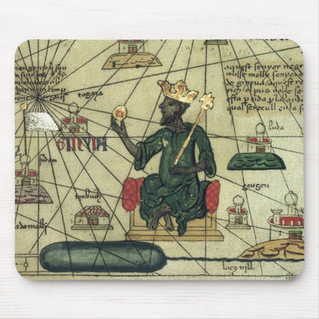 Alfombrilla De Ratón Mansa Musa Reino de Malí Mousepad (Frente)