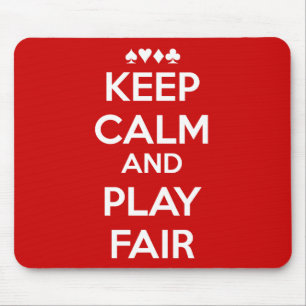 Alfombrilla De Ratón Mantén La Calma Y Juega Bien