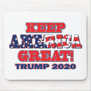 Alfombrilla De Ratón Mantener a Estados Unidos grande - Trump 2020