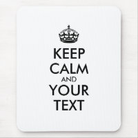 MANTENER CALMA Y EL TEXTO
