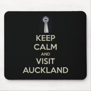 Alfombrilla De Ratón mantener la calma visita a auckland