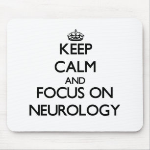 Alfombrilla De Ratón Mantener la calma y concentrarse en la neurología