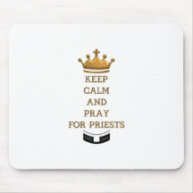 Mantener la calma y rezar para los sacerdotes
