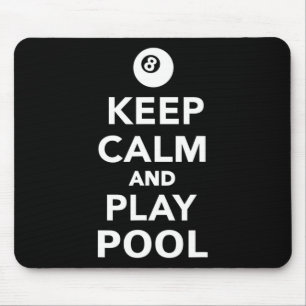 Alfombrilla De Ratón Mantener La Tranquilidad Y Jugar Billetes De Billa