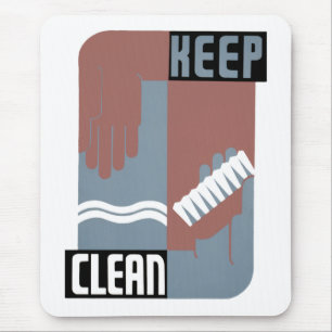 Alfombrilla De Ratón Mantener limpio