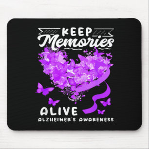 Alfombrilla De Ratón Mantener recuerdos alzheimer conciencia equipo de