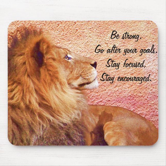 Alfombrilla De Ratón Mantenerse centrado_ (Frente)