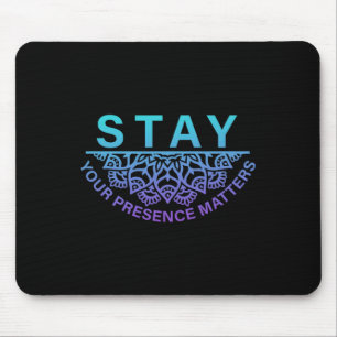 Alfombrilla De Ratón Mantenga su presencia problemas de prevención del 