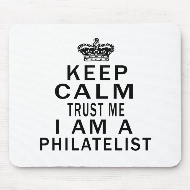 Alfombrilla De Ratón Mantenga tranquilo para confiarme en que soy un (Frente)