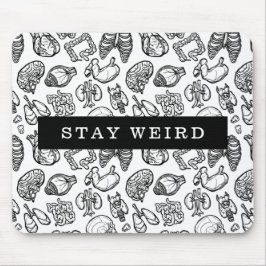 Alfombrilla De Ratón Mantente raro: la biología de la anatomía humana b