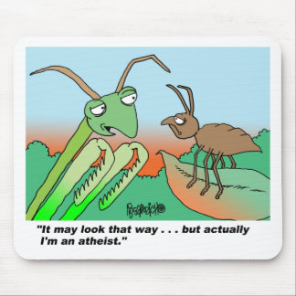 Alfombrilla De Ratón Mantis religiosa de Athiest