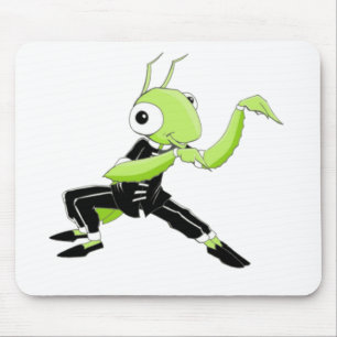 Alfombrilla De Ratón Mantis religiosa de Kung Fu