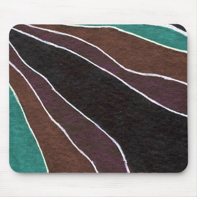 Alfombrilla De Ratón "Many Paths" Resumen de Design Mousepad (Frente)