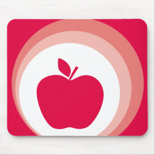 Alfombrilla De Ratón manzana roja