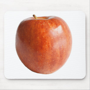 Alfombrilla De Ratón manzana roja fresca de la naturaleza para tu almoh