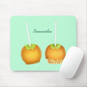 Alfombrilla De Ratón Manzanas de caramelo