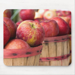 Alfombrilla De Ratón manzanas en cesta de bushel