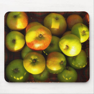 Alfombrilla De Ratón manzanas - estera del ratón