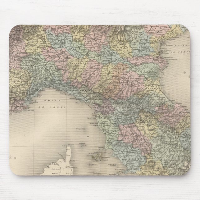 Alfombrilla De Ratón Mapa 2 de Italia (Frente)