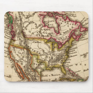 Alfombrilla De Ratón Mapa 2 de Norteamérica