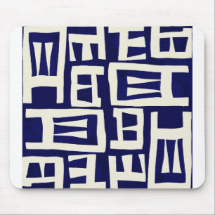 Alfombrilla De Ratón Mapa africano - Marfil de la Marina