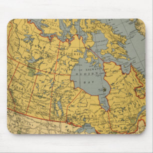 Alfombrilla De Ratón Mapa antiguo de Canadá
