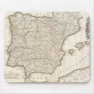 Alfombrilla De Ratón Mapa Antiguo de España (1775)