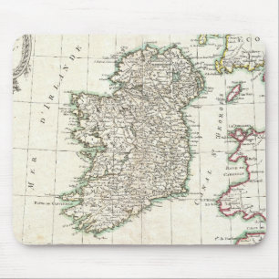 Alfombrilla De Ratón Mapa Antiguo de Irlanda (1771)