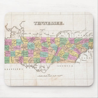 Alfombrilla De Ratón Mapa Antiguo de Tennessee (1827)
